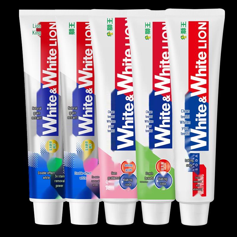 Lion White & White Toothpaste Set