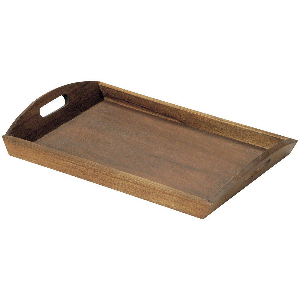 Yamashita Craft Wooden Bakery Tray with BR 33650000 Handle,