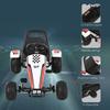 Go-Kart, Pedal Car with Adjustable Seat, Brake, Pedal Drive, Pedal Vehicle with Forward and Reverse Gear