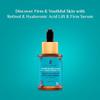 PILGRIM Korean 0.5% Retinol & 1% Hyaluronic Acid Lift & Firm Anti Aging Serum | Retinol serum for face| Reduce Fine Lines|All Skin Types|30ml