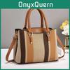 Stylish Large Capacity Pu Bucket Bag For Women Elegant Versatile Handbag With Zipper Closure