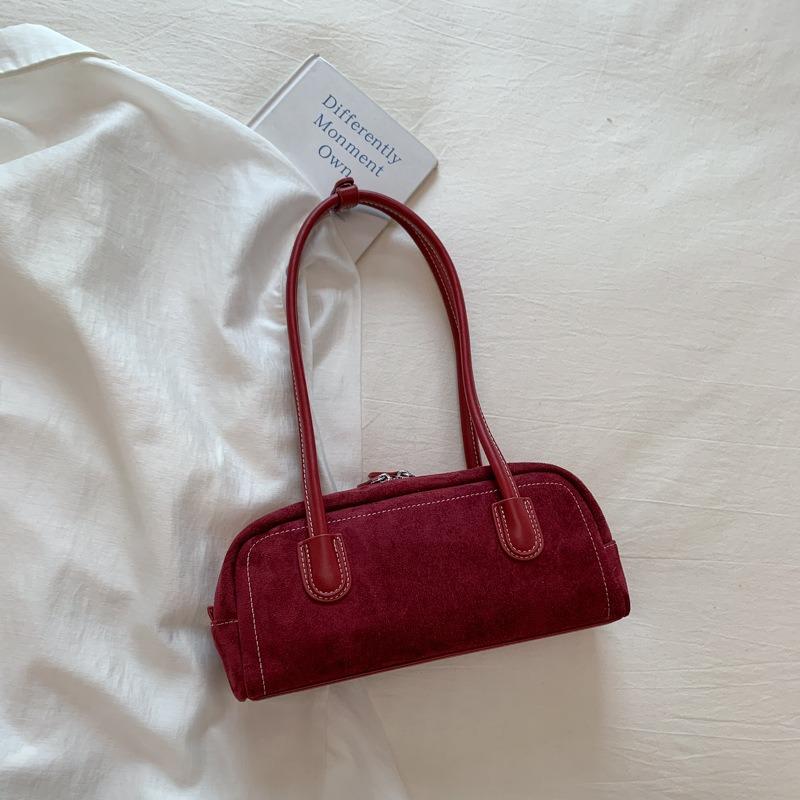 

Сумка-бостон, Нишевая ретро-сумка для боулинга, Сумка для ручной переноски, Сумка через плечо и Сумка под мышку красный