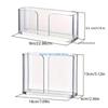 Y3NA Modern Clear Napkin Rack Acrylic Serviette Dispenser for Parties and Dinners