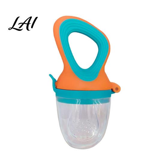 BPA Free Baby Feeder Silicone Fruit Pacifier Self Feeding And Teething Pacifier Relief Toy Easy to Hold Seamless Odorless Toddler Nibbler Toy
