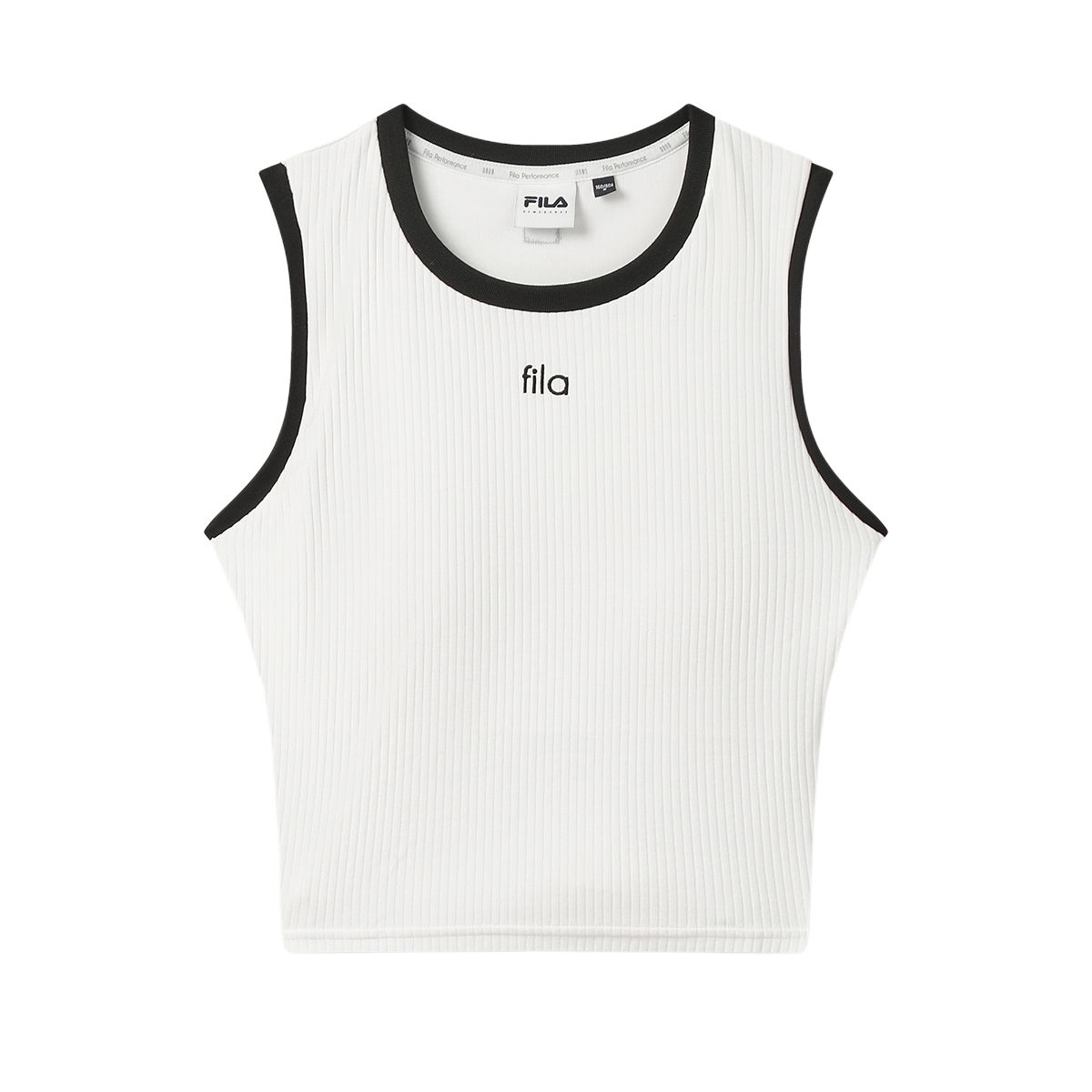 

Fila Оригинальная SS25 Мода Повседневный Удобный Приталенный Безрукавный Топ-майка Женские топы F71W539113F-WT M
