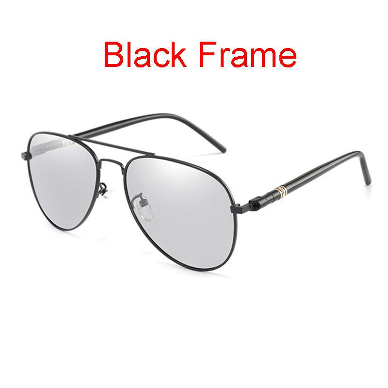 Sunglasses Polarized Photochromic Goggles Men Driving Fishing Transition Glasses