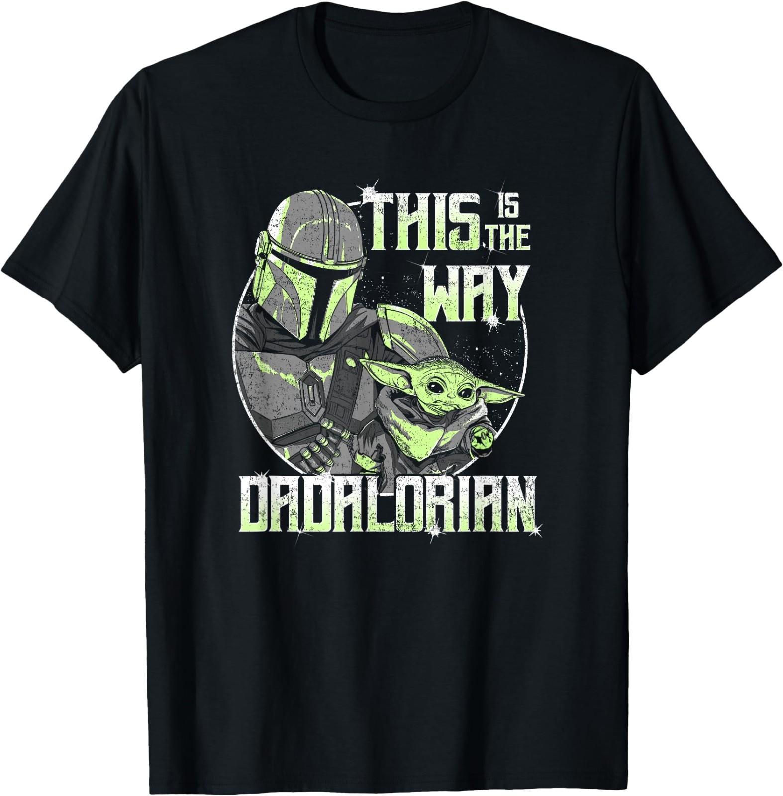 Star Wars: The Mandalorian Father s Day The Way Dad Retro T-Shirt XXL