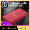 Autocollants de Voiture Pour Alfa Romeo Tapis d'accoudoir de Voiture Coussin d'accoudoir en Mousse à Mémoire Accessoires Pour Alfa Romeo Giulia Stelvio Giulietta 156