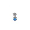 2021 New Men's and Women's Simple Titanium Sunflowers Body Piercing Nose Rings Fashion Lip Nails Nose Nails Ear Nails Jewelry