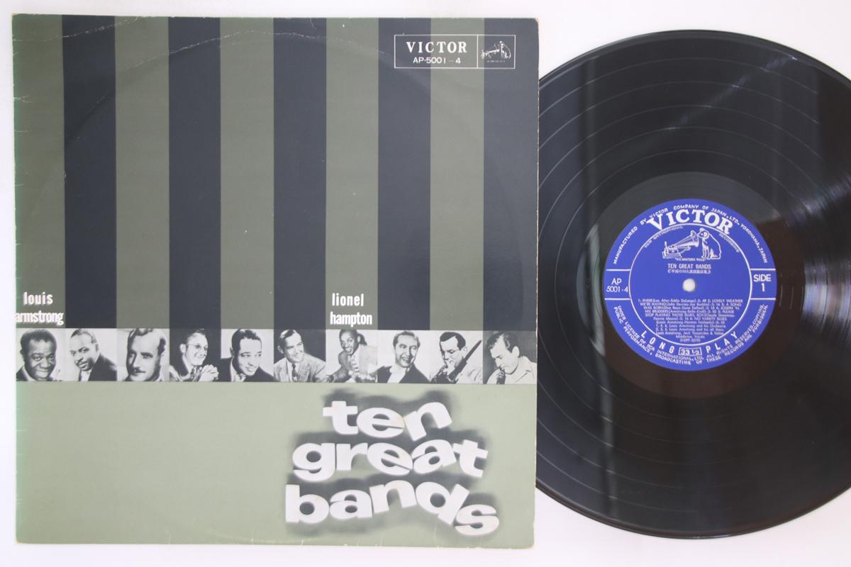 

LP Record VARIOUS - Ten Great Bands AP50014 VICTOR Japan Jazz Used