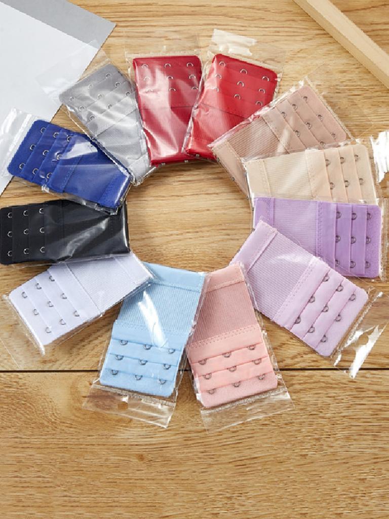 1 Stück Damen BH-Verlängerungen Verlängerung Unterwäsche Zubehör BH-Verlängerung 3-reihiger Haken Verstellbar Intimzubehör