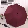 12-Rib Dual-Use Sun & Rain Umbrella for Men & Women - Large, UV Protection, Folding Double-Person Design