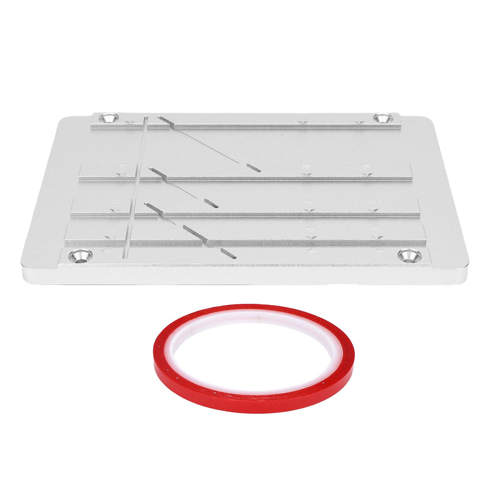 

Tape Splicing Set Splicing Block Kit Fit for Revoxsonido Adjustable 1in 1/2in 1/4in 1/8in 10 Inch Open Reel Splicing Kit червоний