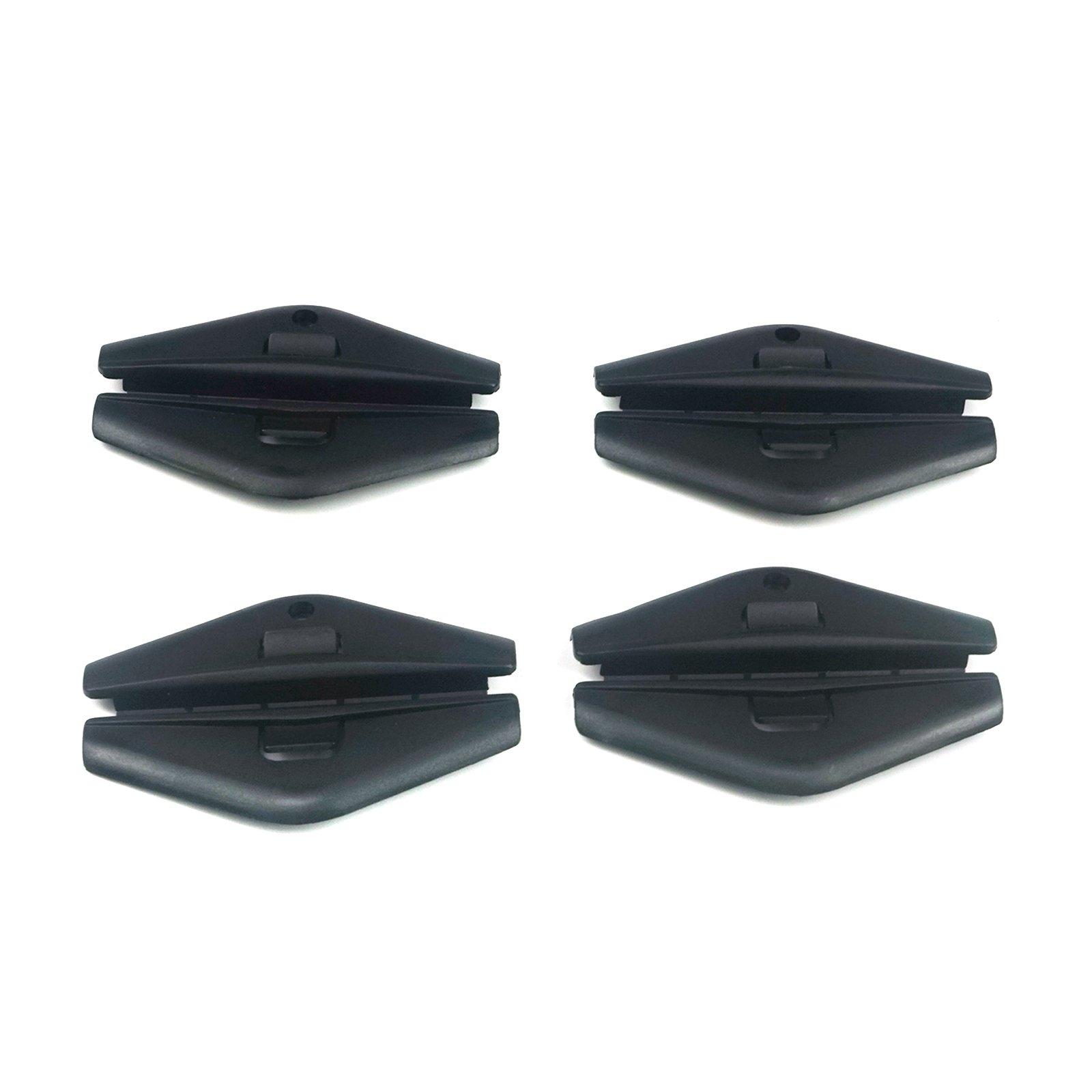 

ECF5009 4 PCS Front Window Guide 12337898 for Buick Electra LeSabre DeVille Olds 88 Royal 98 Regency Pontiac Bonneville 1985-On