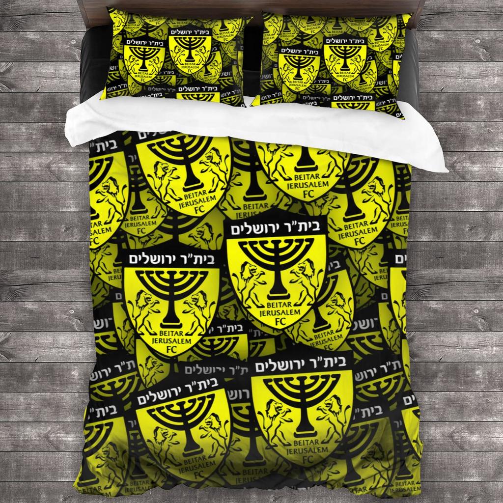 Beitar Jerusalem All Season Twin Bedding Set Single Twin Full Queen King Size Bed Set Aldult Kids Bedroom Duvetcover Sets 3D
