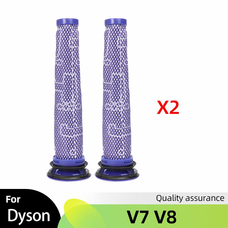 

Rear Filter + HEPA Rear Filter replacement compatible with Dyson V7 and V8 Cordless vacuum cleaners Pre/ Post Filter Accessories