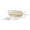 Rose Gold/Gold Desktop Stapler Stationery Accessories Gift Transparent Acrylic Standard Stapler Stapler for Home School Office