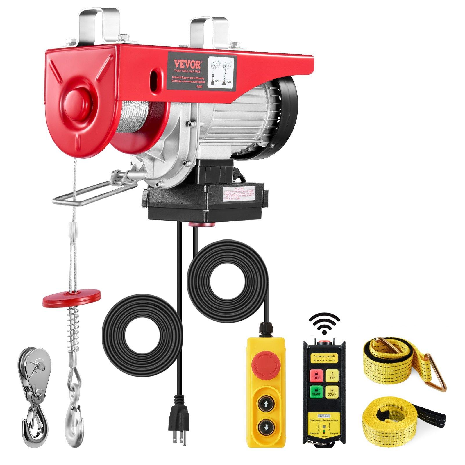 VEVOR Electric Hoist Crane Winch 598