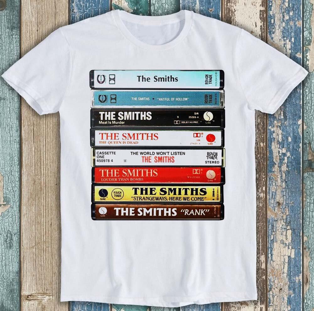 

The Smiths Albums Cassette Queen Is Dead Punk Rock Music Gift Tee T Shirt 1840 L