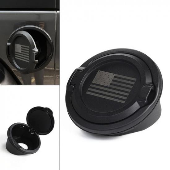 Fuel Filler Door Cover Gas Tank Cap For Jeep Wrangler JL & Unlimited 2018-2024