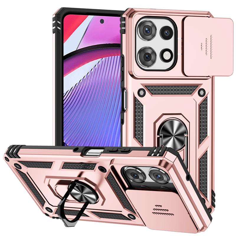Full Cover For Moto G Power 2025 Case For Moto G Power 5G 2025 Push Window Magnetic Phone Holder Case For Moto G Power 2025 Case