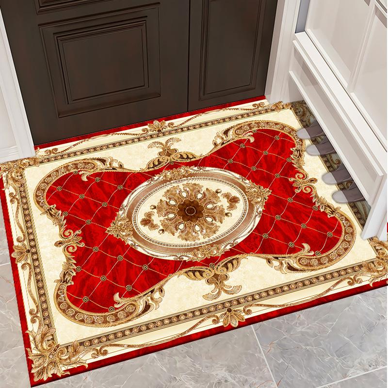 Vintage Living Room Carpet Ethnic Style Bedroom Bedside Carpet Hotel Homestay Fully Carpeted