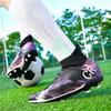 Low-Top Non-Slip Sports Soccer Sneakers Anti-slip TF/FG Football Boots Men's Soccer Shoes Breathable Outdoor Grass Soccer Boots