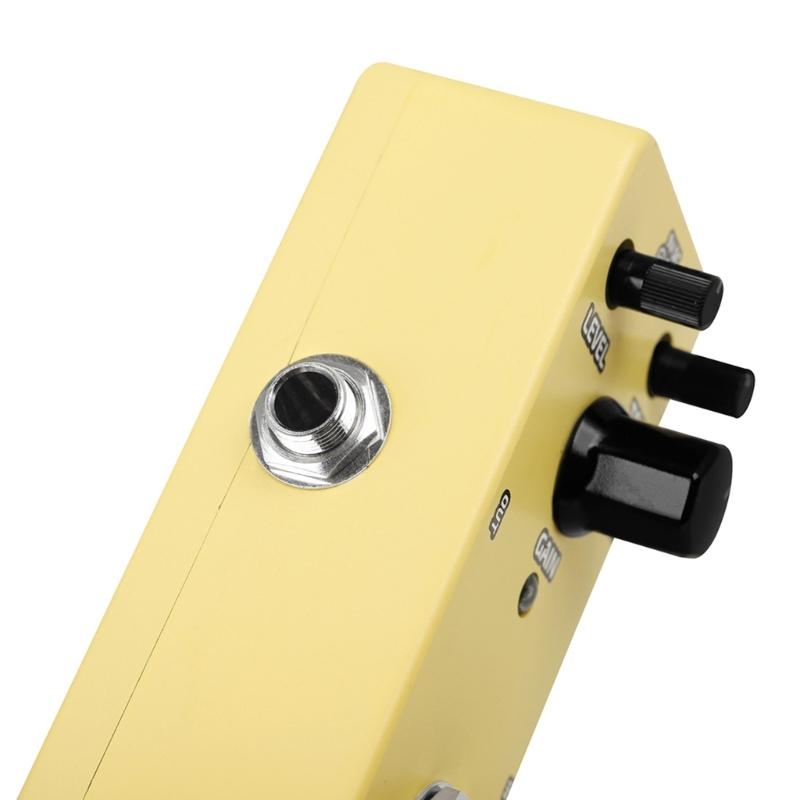 Mini Guitar Effect Pedals Flanger Compressor Boosters Overdrive Fuzz Tremolo Bluesy Distortion for Electric Guitar Bass