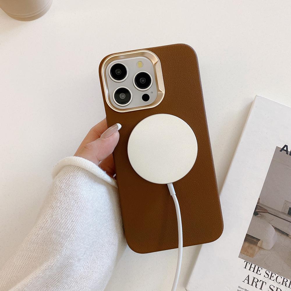 Matte PU Skin Phone Case For 18 17 Air 16 15 14 13 Pro Max Plus Shockproof Protective Cellphone Cover New