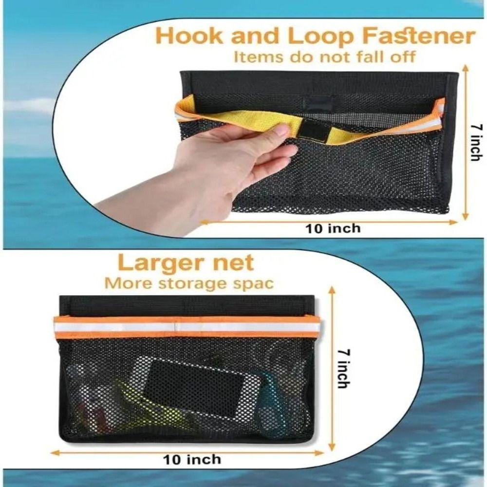 with Reflective Strips Marine Organizers Portable Deck Storage Pouch  for Fishing
