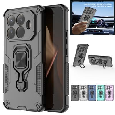 Etui dla Xiaomi 15T Pro 5G Etui Pancerne z Magnetycznym Pierścieniem Samochodowym dla Xiaomi15T Xiomi Mi15T Mi 15 T T15 Xiaomi15T Tylna Pokrywa