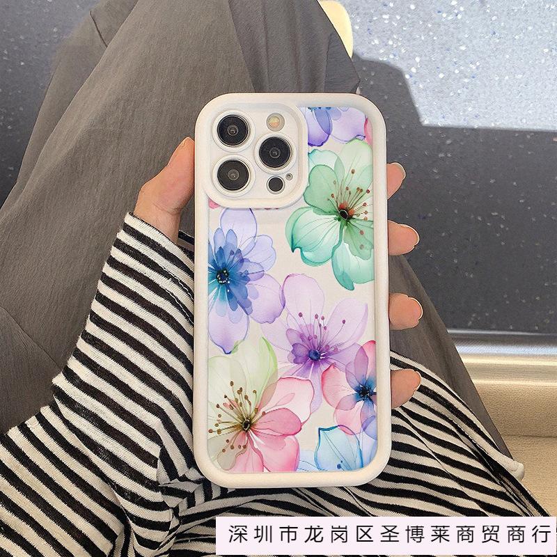 Applicable to iPhone13/14 Apple 15ProMax niche flowers and plants 11/12 anti-drop 16plus all-inclusive mobile phone case