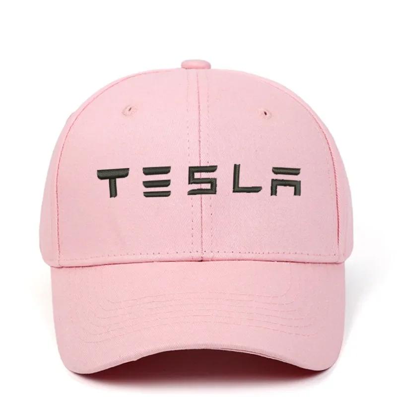 

for Tesla Unisex Four Seasons Adjustable Baseball Caps Snapback Embroidery Hat Men Women Casual Outdoor Sport Running Running