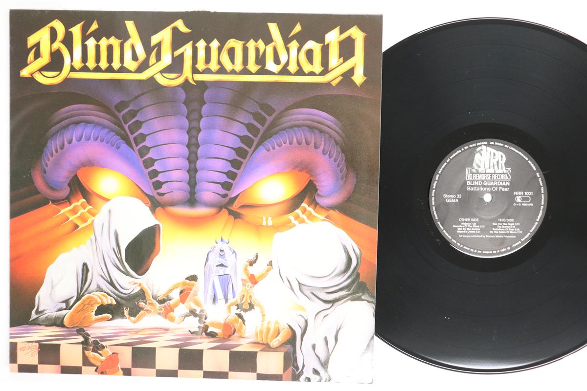 Виниловая пластинка BLIND GUARDIAN  Battalions Of Fear NRR1001 NO REMORSE 1988 Германия Металл Б/у