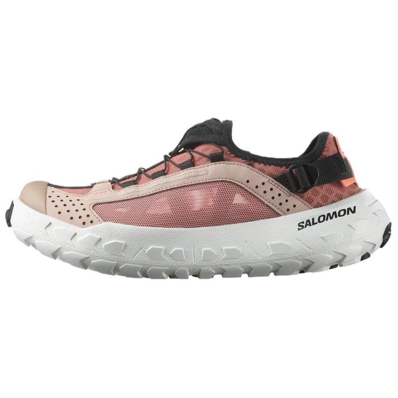 SALOMON SOLAMPHIBIAN Abrasion Resistant Waterproof And Breathable Coverage Low Top Hiking Shoes Women's Pink Sneakers 479428