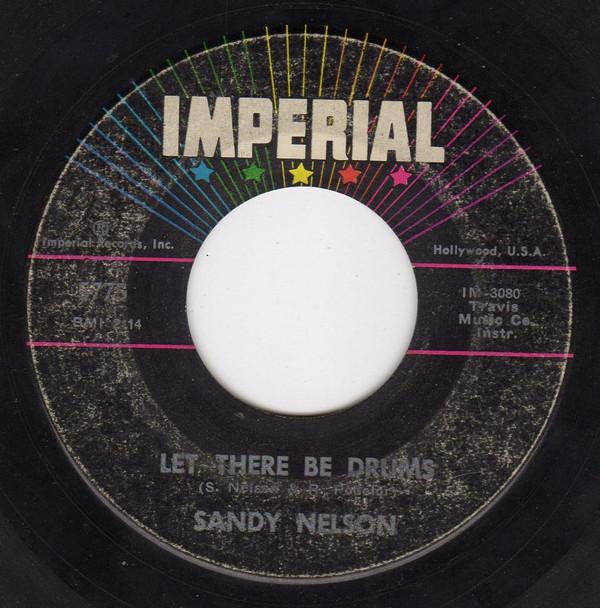 

7inch Record SANDY NELSON - Let There Be Drums 5775 Imperial 1961 US Rock Used