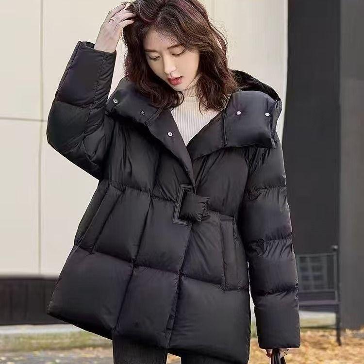 Small High-end White Duck Down Short Thickened Down Jacket Women's New Winter Temperament Socialite Jacket