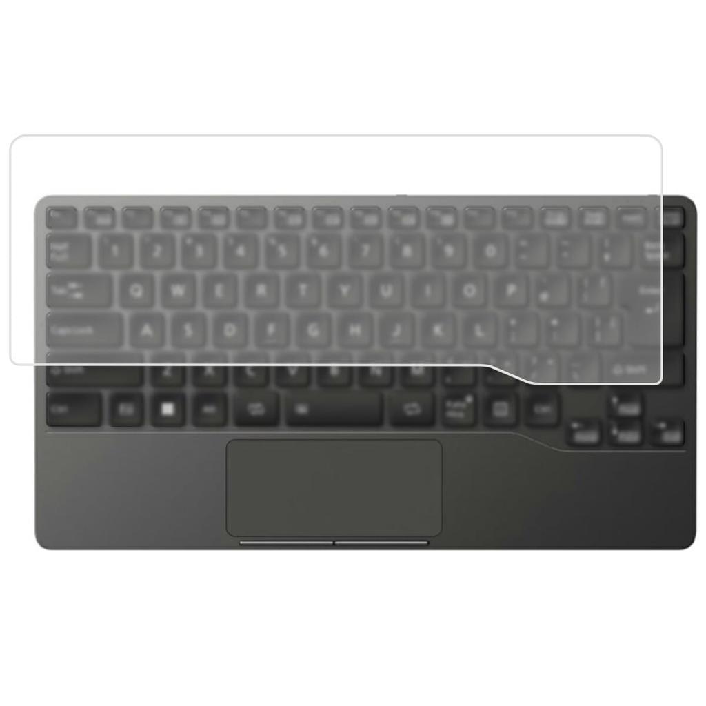 ClearView Keyboard Cover for Fujitsu FMV Mobile Keyboard, Protective Film, Made in Japan [Quiet]