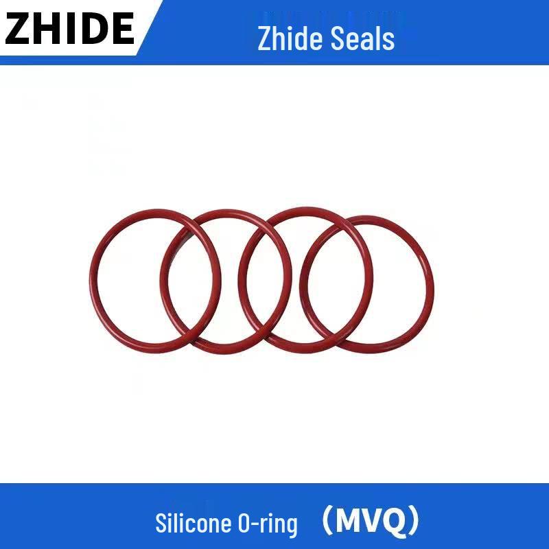 ZHIDE High-Temperature Red Silicone O-Ring ID 170x5.7mm