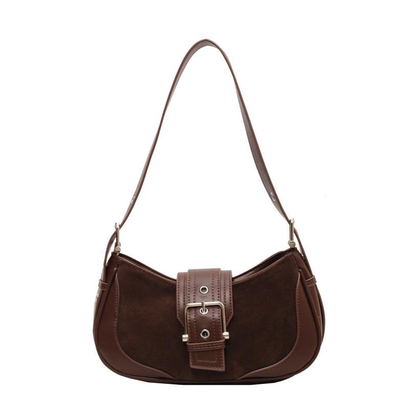 Today's Popular Niche Design Texture Bags, Autumn and Winter New Products, Retro Maillard Style Underarm Shoulder Crossbody Women's Bags