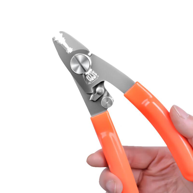 6-in-1 Fiber Optic Multi-Tool Stripper Pliers