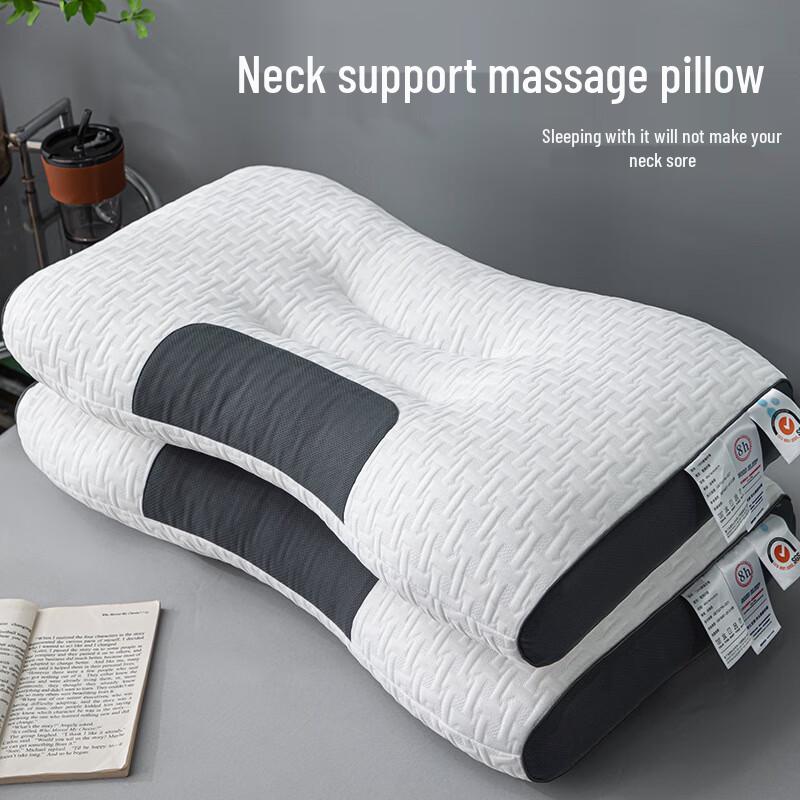 Home SPA Zoned Neck Support Pillow