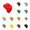 50pcs 15070 Modified Building Blocks Kit 1x1 With Tooth Vertical Bricks Particle Puzzle Idea Toys Children Birthday Kid Gift