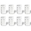 8Pc Tire Valve Caps Tyre Rim Stem Cover Dust Proof Auto Wheel Cap Aluminum Alloy Nipple Caps for Cars and Motorcycles Bikes