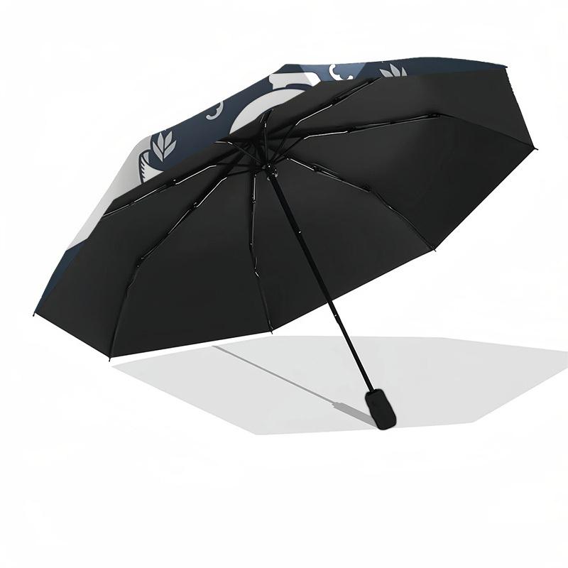 Carlton Blues, AFL Team Crest Automatic Opening and Closing, 8 rib Structure Portable Umbrella, Suitable for Men and Women in All Seasons  P