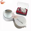 30X 20X 10X Pocket Loupe Magnifier Metal Jewelry Magnifying Glass Foldable Lens Triplet Glass Diamond Jewelers Eye Glass Tools