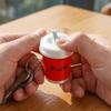 Portable Click Press Toy 3D Printing Keychain Pendant Fun Cartoon Decor  Busy Work