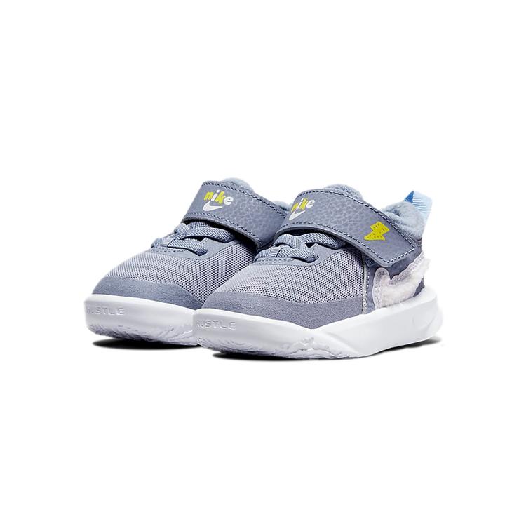 Nike Team Hustle D 10 Synthetic Leather Low top Toddler Shoes Infant And Toddler DD0792-410