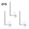 3Pcs Wall Hook Strong Load-Bearing Waterproof L-Shaped Traceless Hanger Traceless Bathroom Kitchen Hook