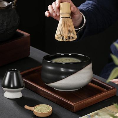 4 pakuotės Matcha rinkinys Arbatos ceremonijos šaukšteliai Meno įrankiai Šaukštas Keraminis įrankis Įrankiai